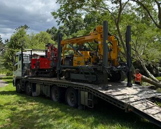 Machine Borehole Drilling